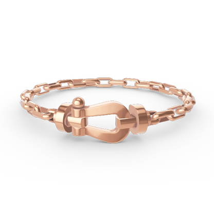 Miro FORCE LARGE HORSESHOE CLASP  METAL BRACELET
