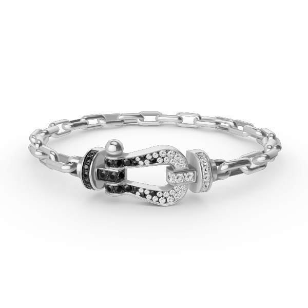 Miro FORCE LARGE HORSESHOE CLASP  METAL BRACELET