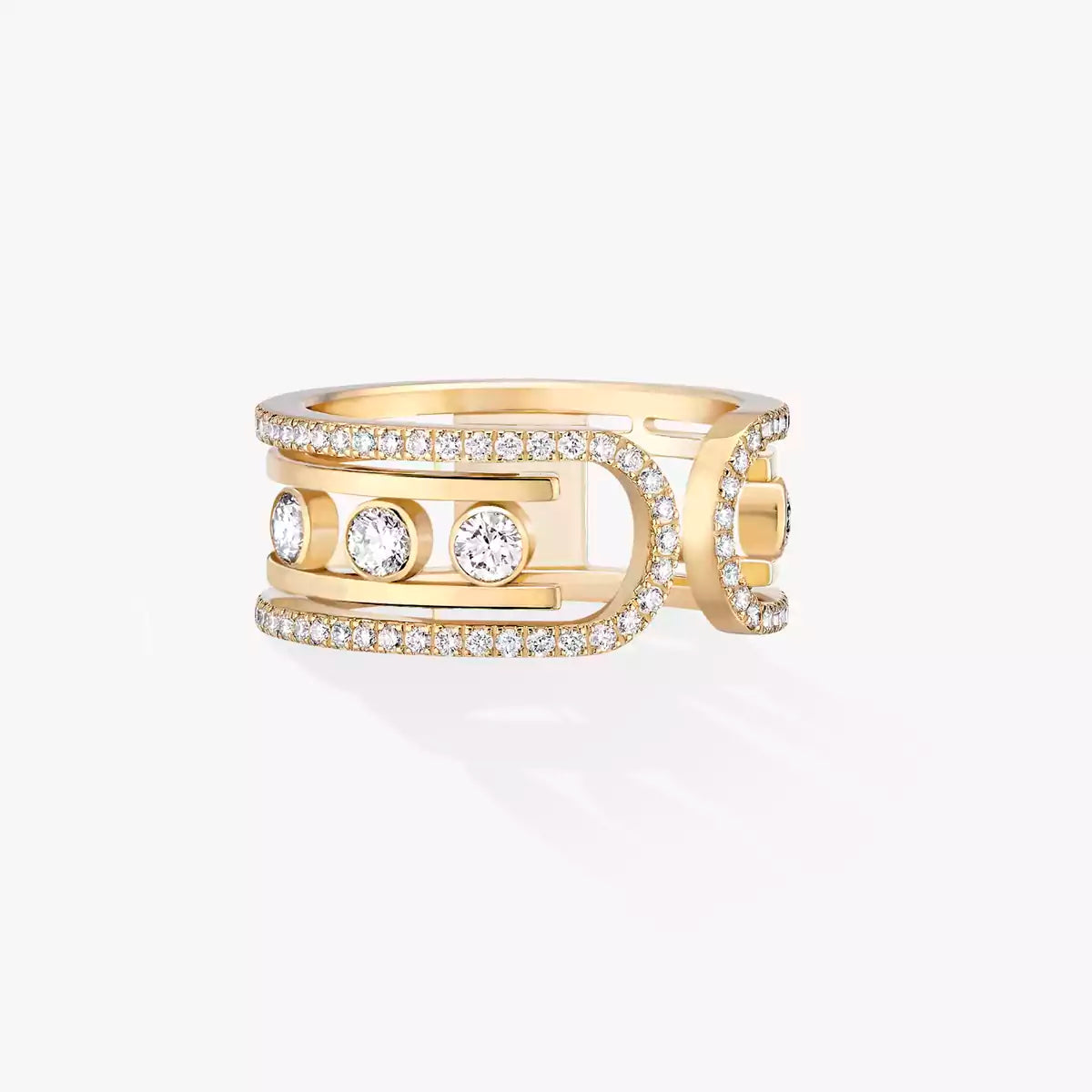 [Miro ]Move 10th Diamond Ring in Gold
