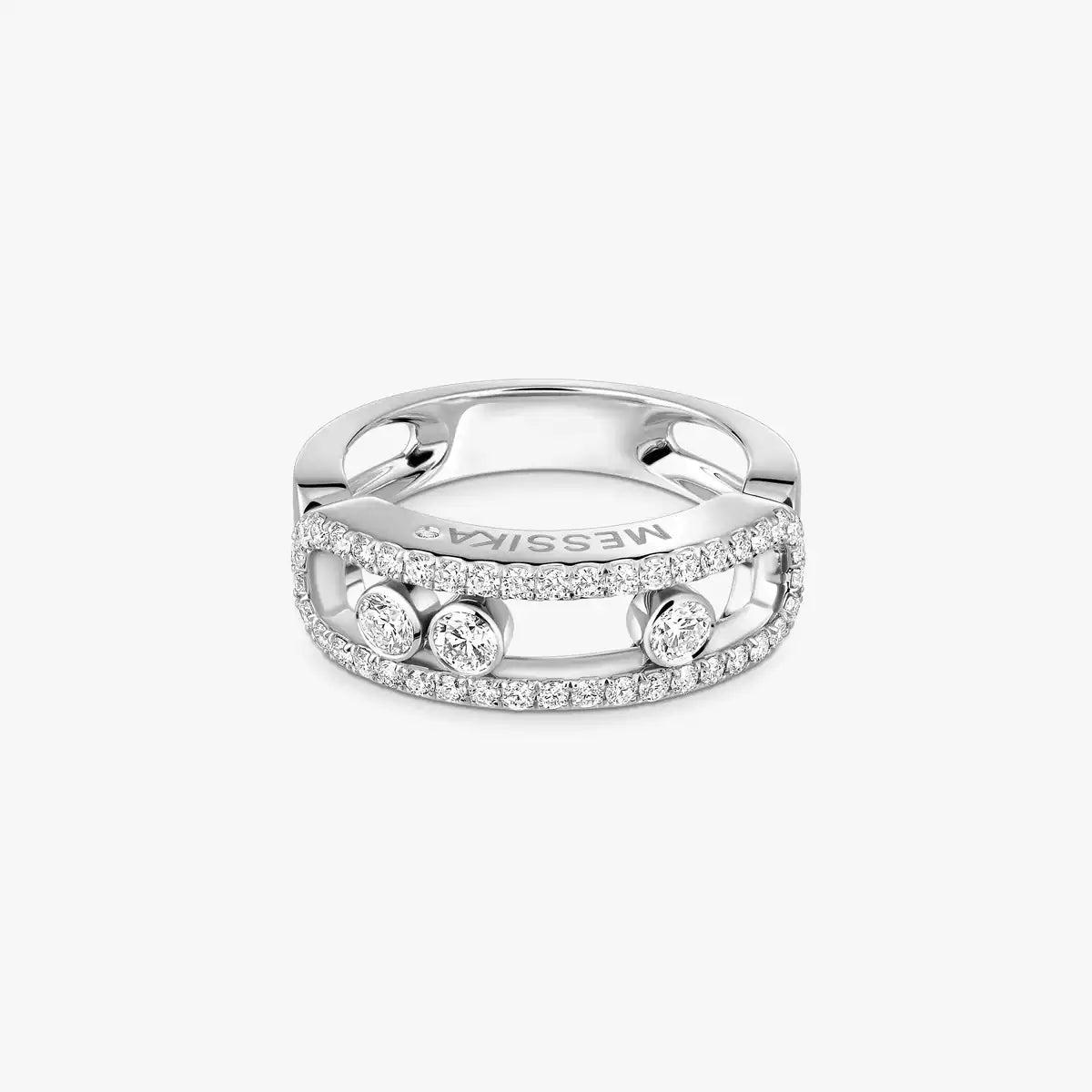 [Miro ] Move Gold Diamond Pave_ Ring