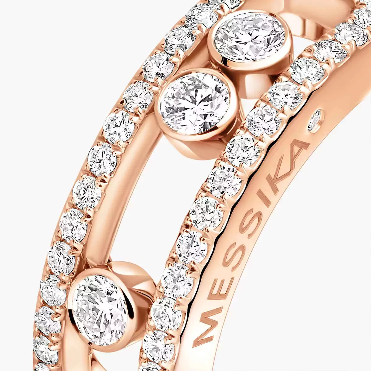 [Miro ] Move Gold Diamond Pave_ Ring