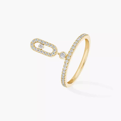 [Miro ]Move Uno Diamond Ring