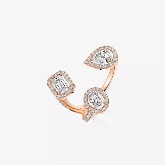 [[Miro ] Diamond Ring 0,25ct My Twin Trilogy