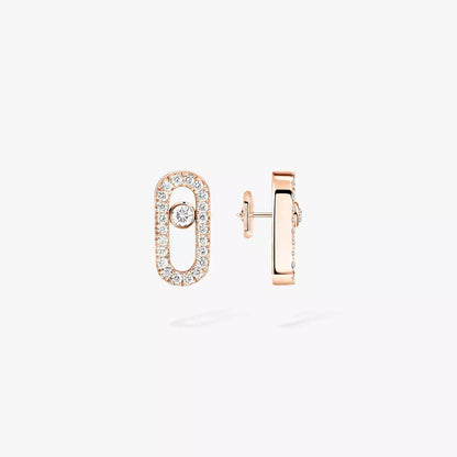 [Miro ]Move Uno Diamond Earrings