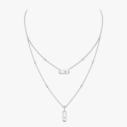 [Miro ] Move Uno Diamond Necklace