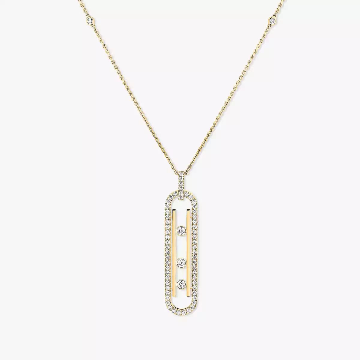 [Miro ]Diamond Necklace Move 10Th