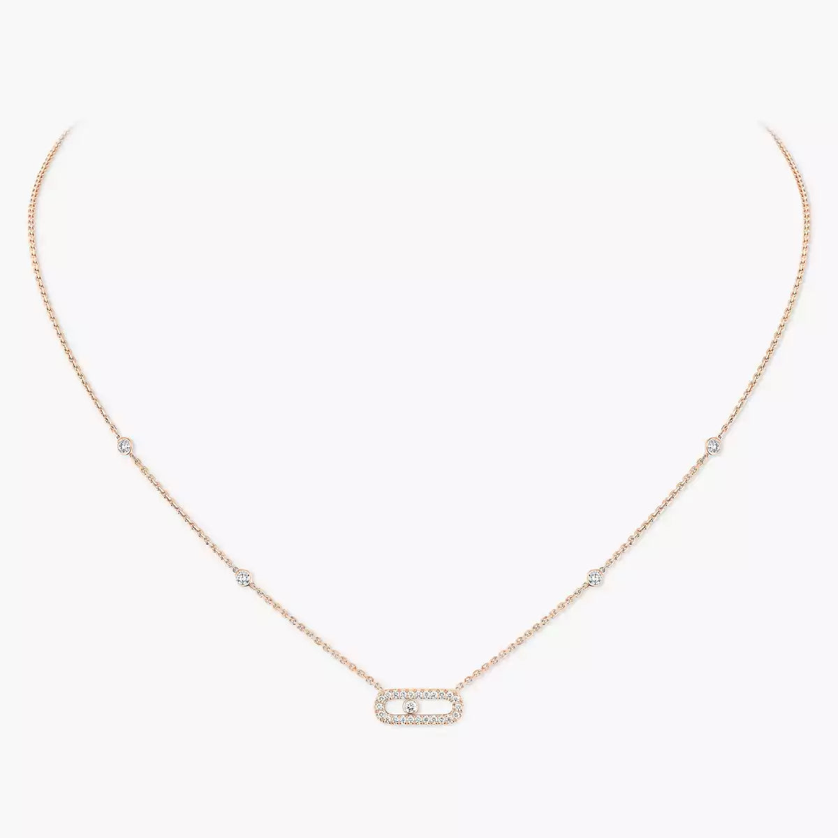 [Miro ]Diamond Necklace Move Uno