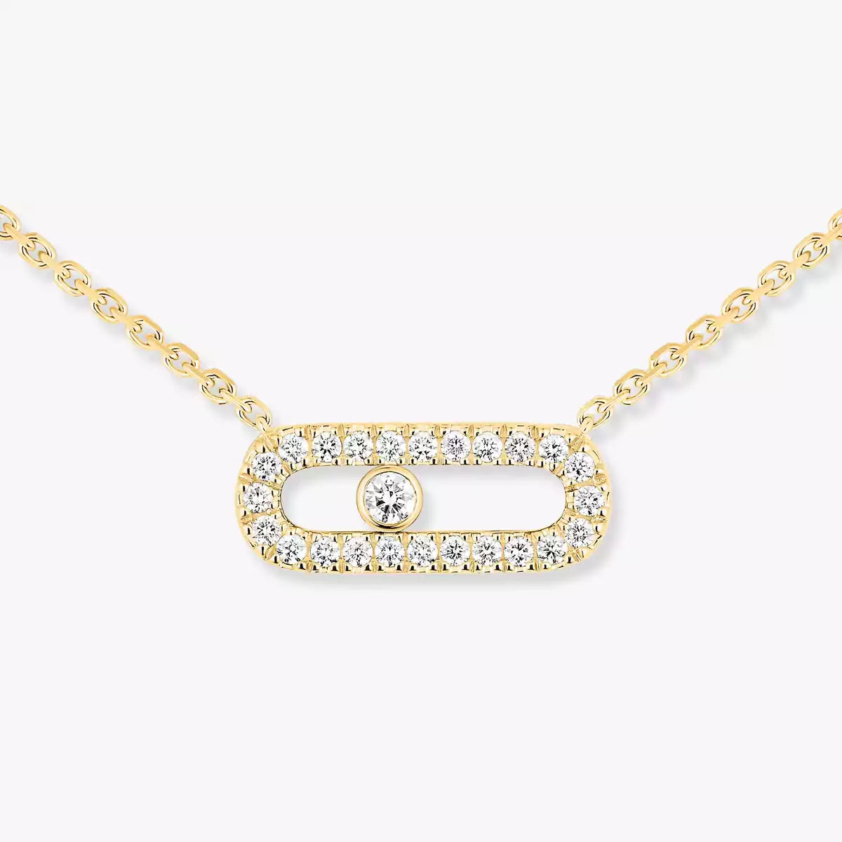 [Miro ]Diamond Necklace Move Uno