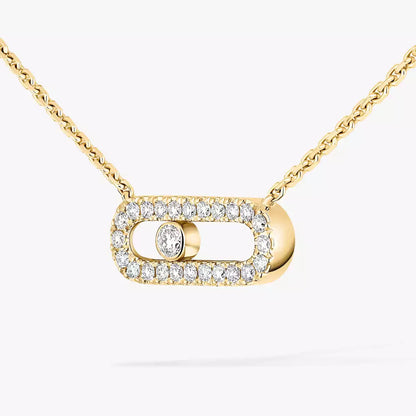 [Miro ]Diamond Necklace Move Uno