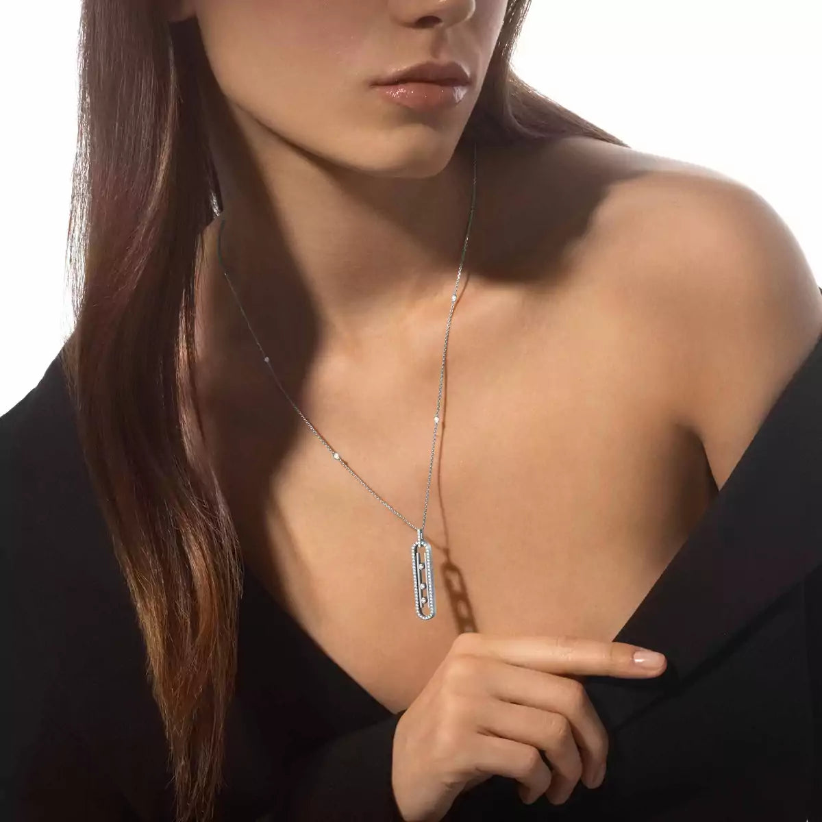 [Miro ]Diamond Necklace Move 10Th