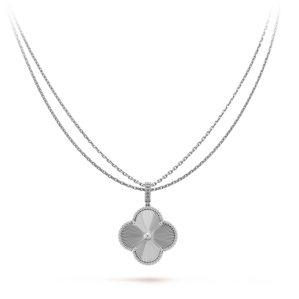 Miro CLOVER 25MM SILVER BIG CLOVER ネックレス