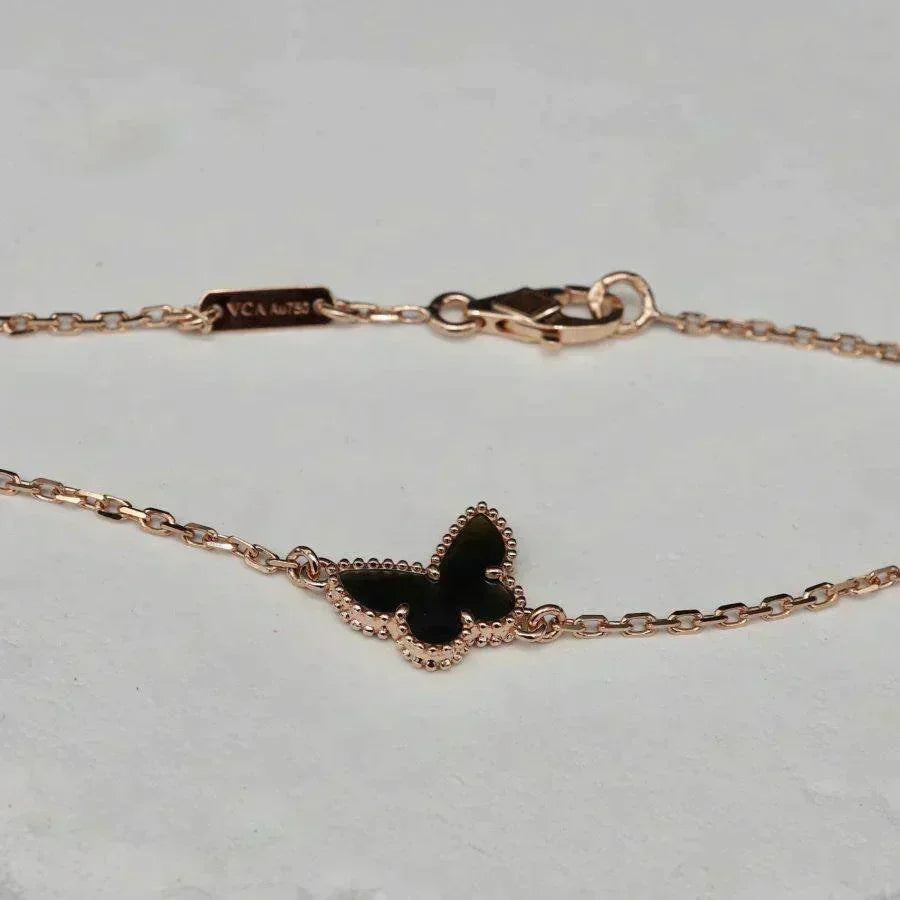 Miro BUTTERFLY ONYX  BUTTERFLY BRACELET