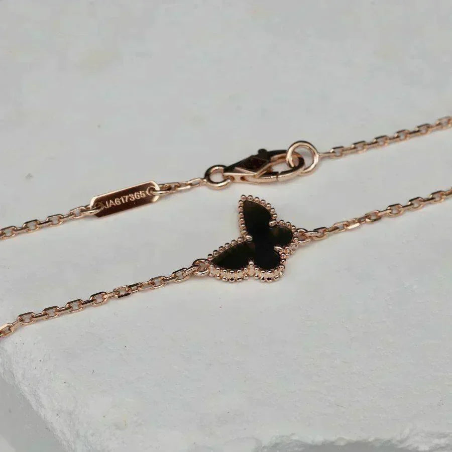Miro BUTTERFLY ONYX  BUTTERFLY BRACELET