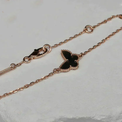 Miro BUTTERFLY ONYX  BUTTERFLY BRACELET