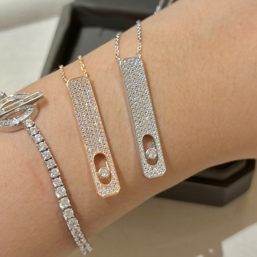 [Miro ]MY FIRST DIAMOND PAVED NECKLACE