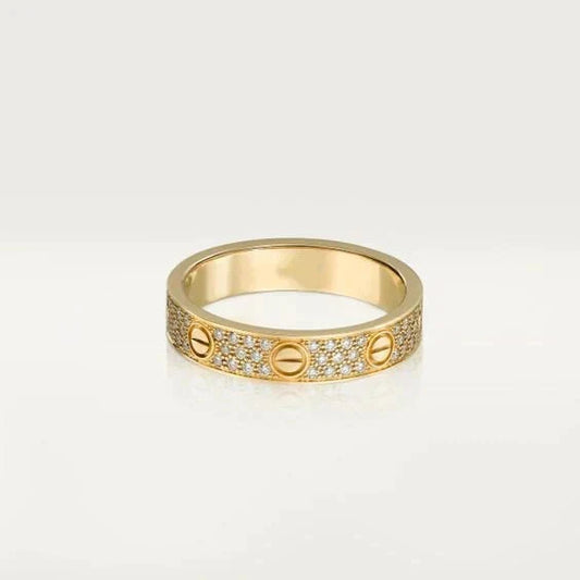 Miro LOVE RING 3.6MM DIAMOND PAVED